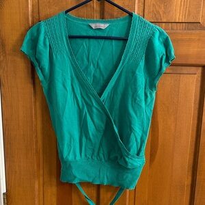 Size 12 / uk 14 green teal sweater top Dorothy Perkins